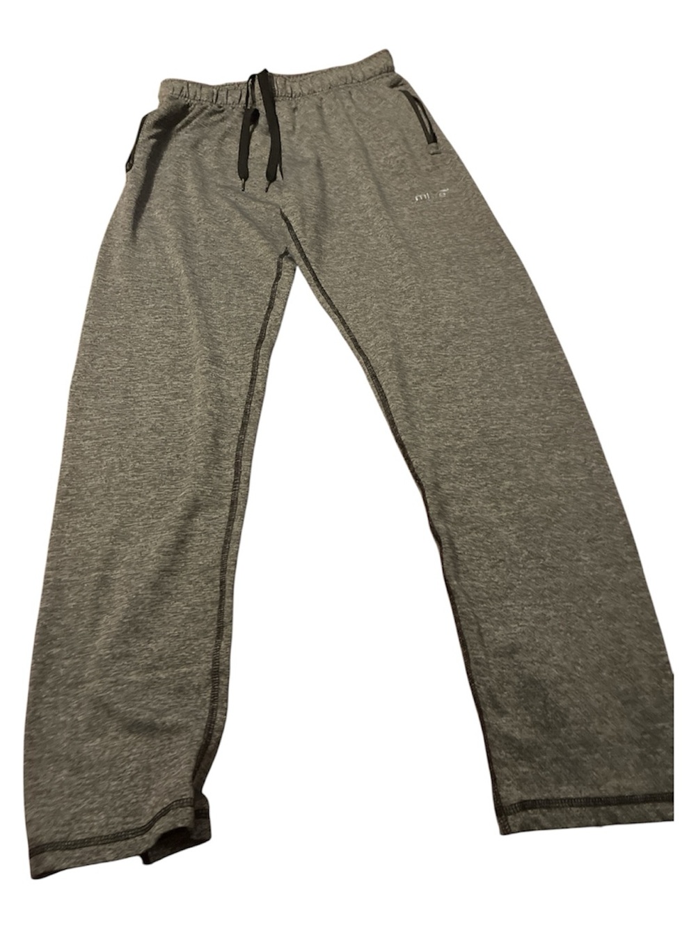 Women's Grey Drawstring Athletic Joggers